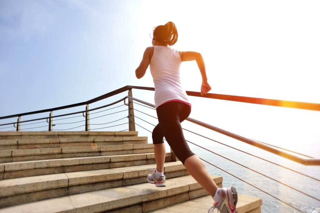 weight loss running stairs